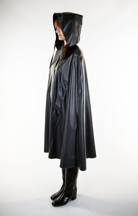 RUBBER LATEX SHORT CAPE ( LADIES )