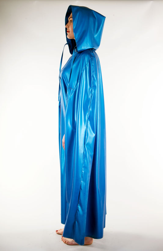 RUBBER LATEX LONG CAPE (LADIES)